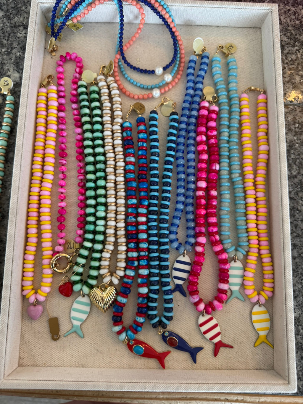 here fishy fishy necklace