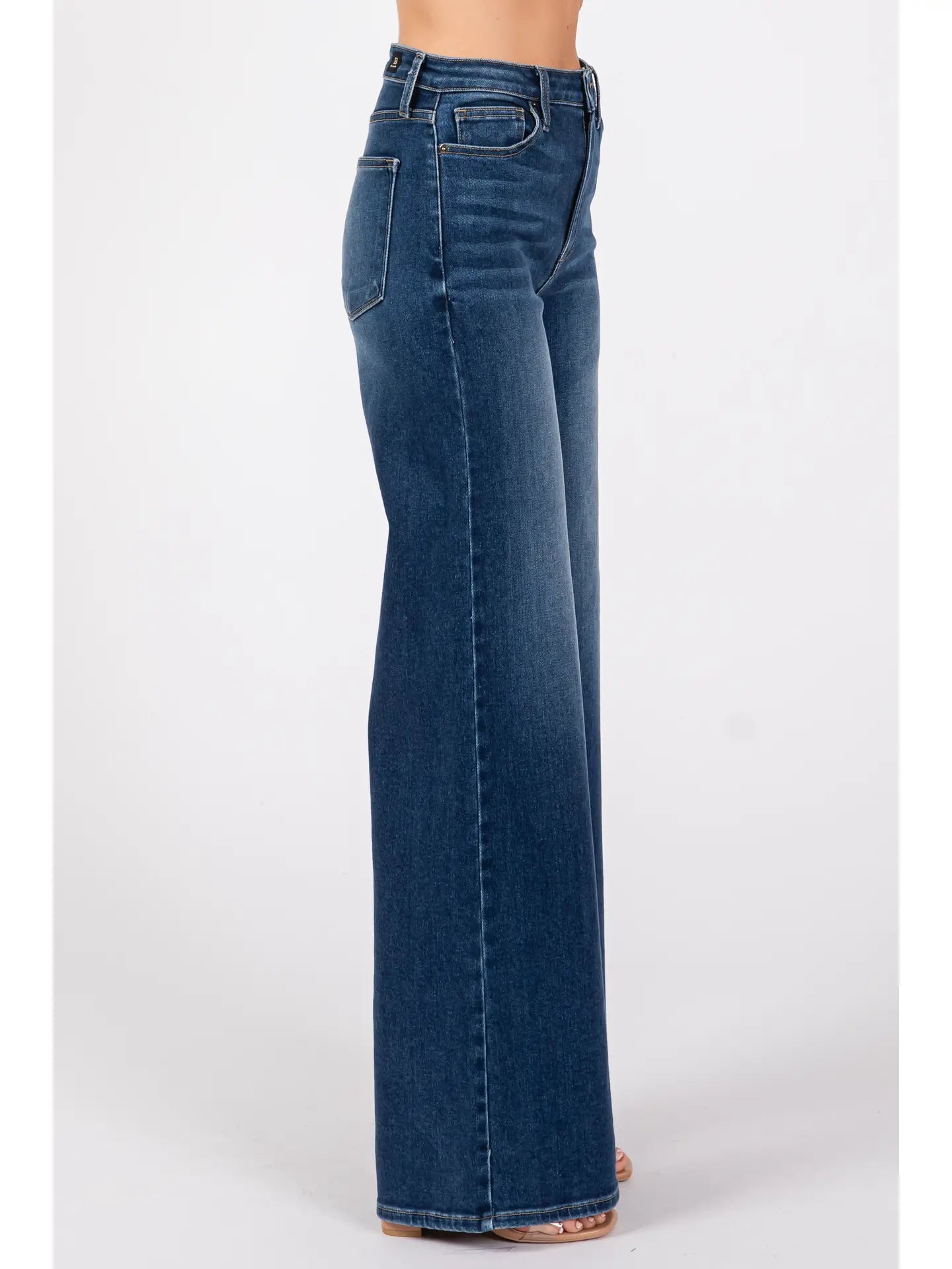 hannah high rise super wide leg jeans