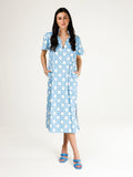 gretchen dress in coastal cane
