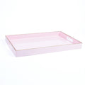 Pink Rectangular Tray