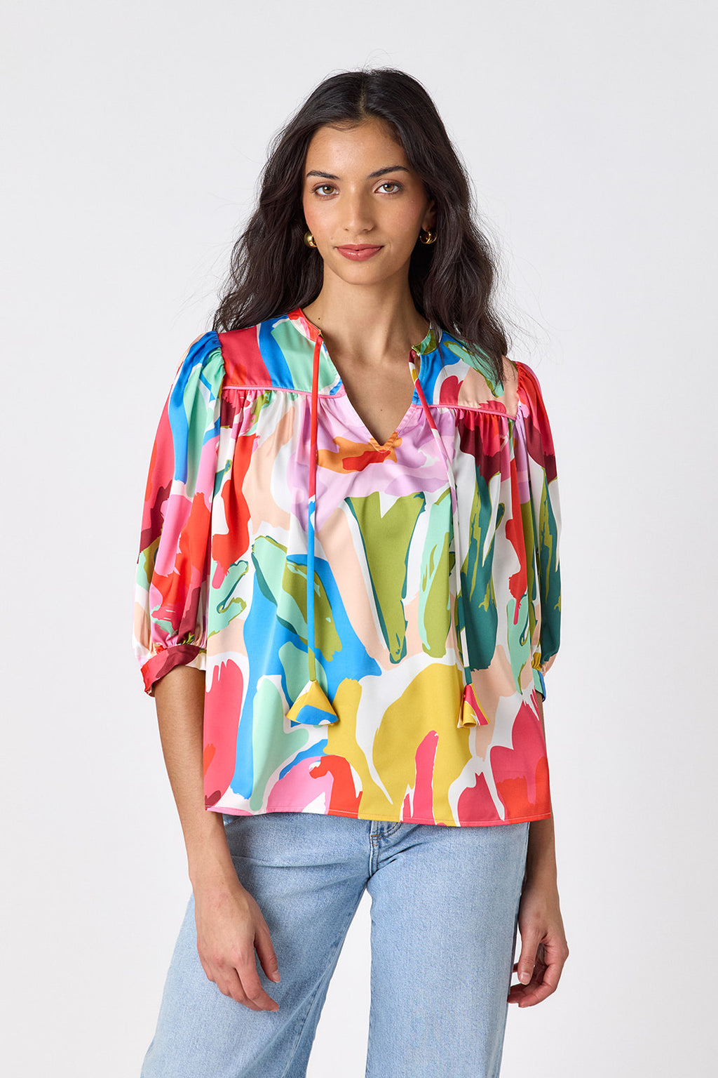 figgy top in painted petals