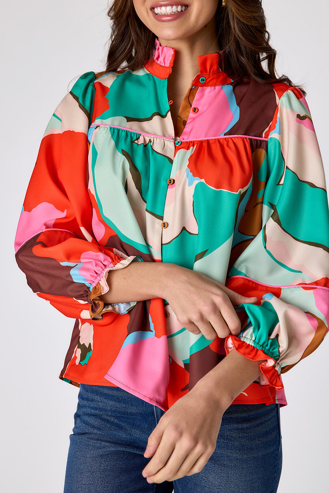 worth blouse o'keeffe