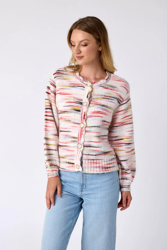 colson cardigan in spring haze