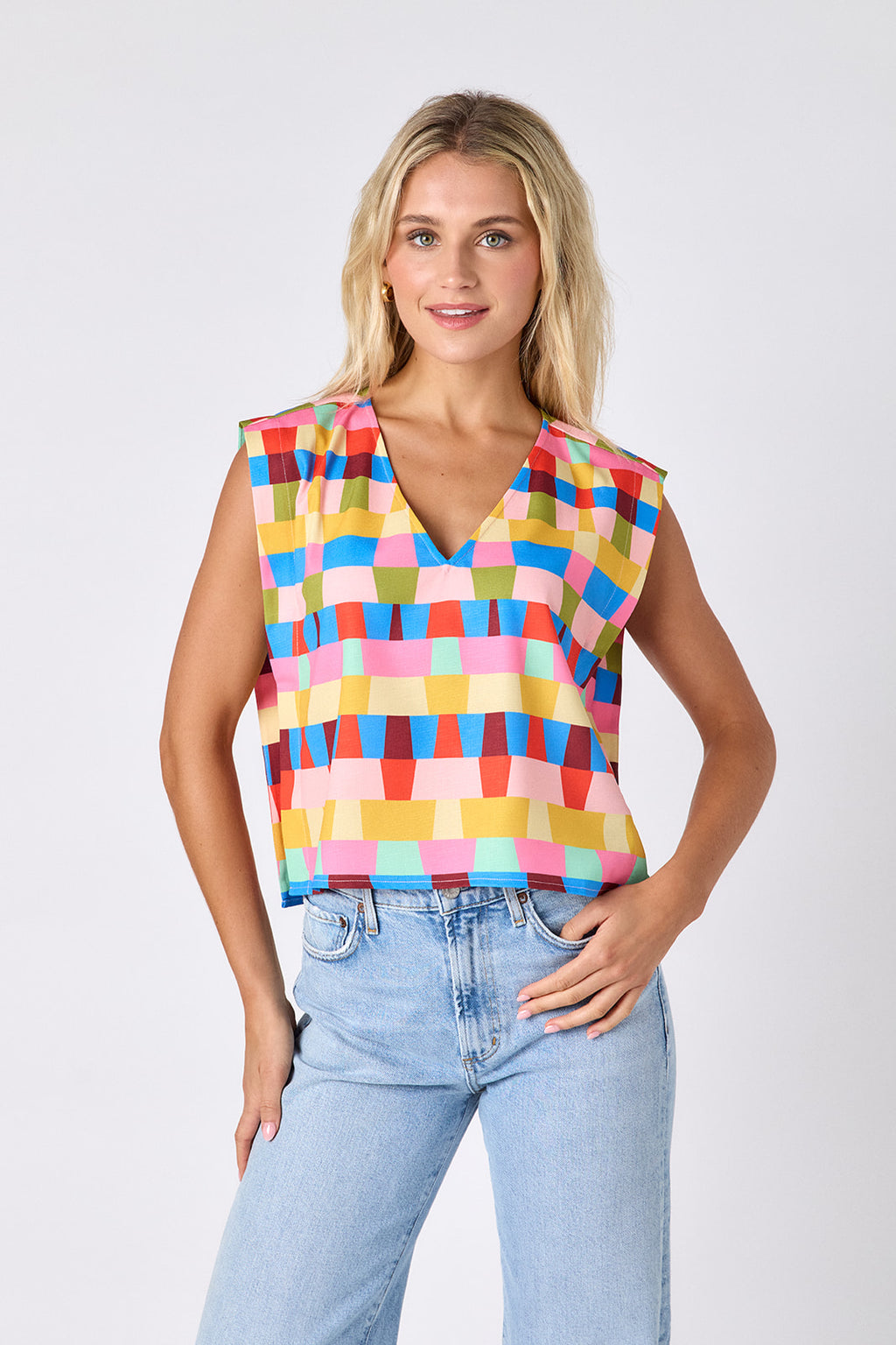 cole tank in prism pink