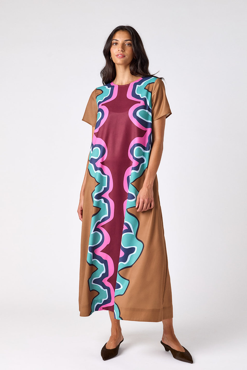coco dress in serpentine