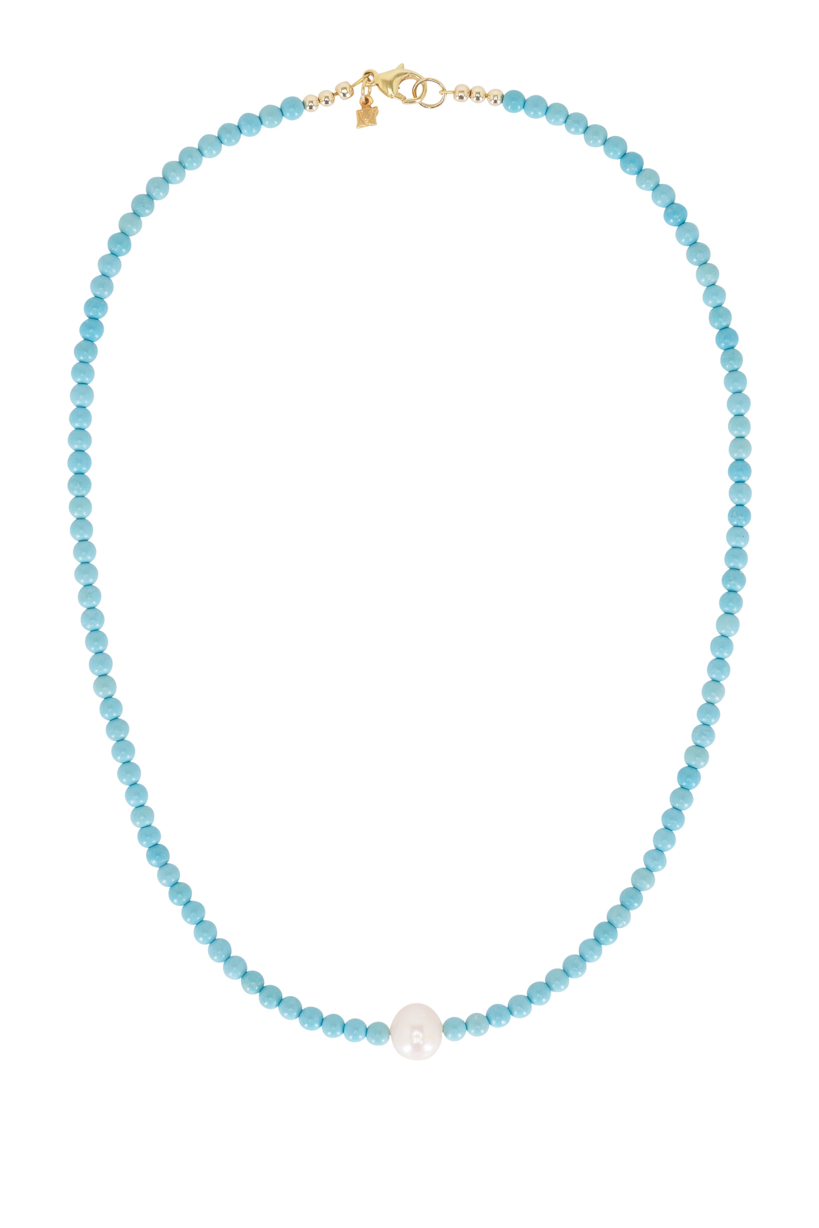 single summer pearl necklace