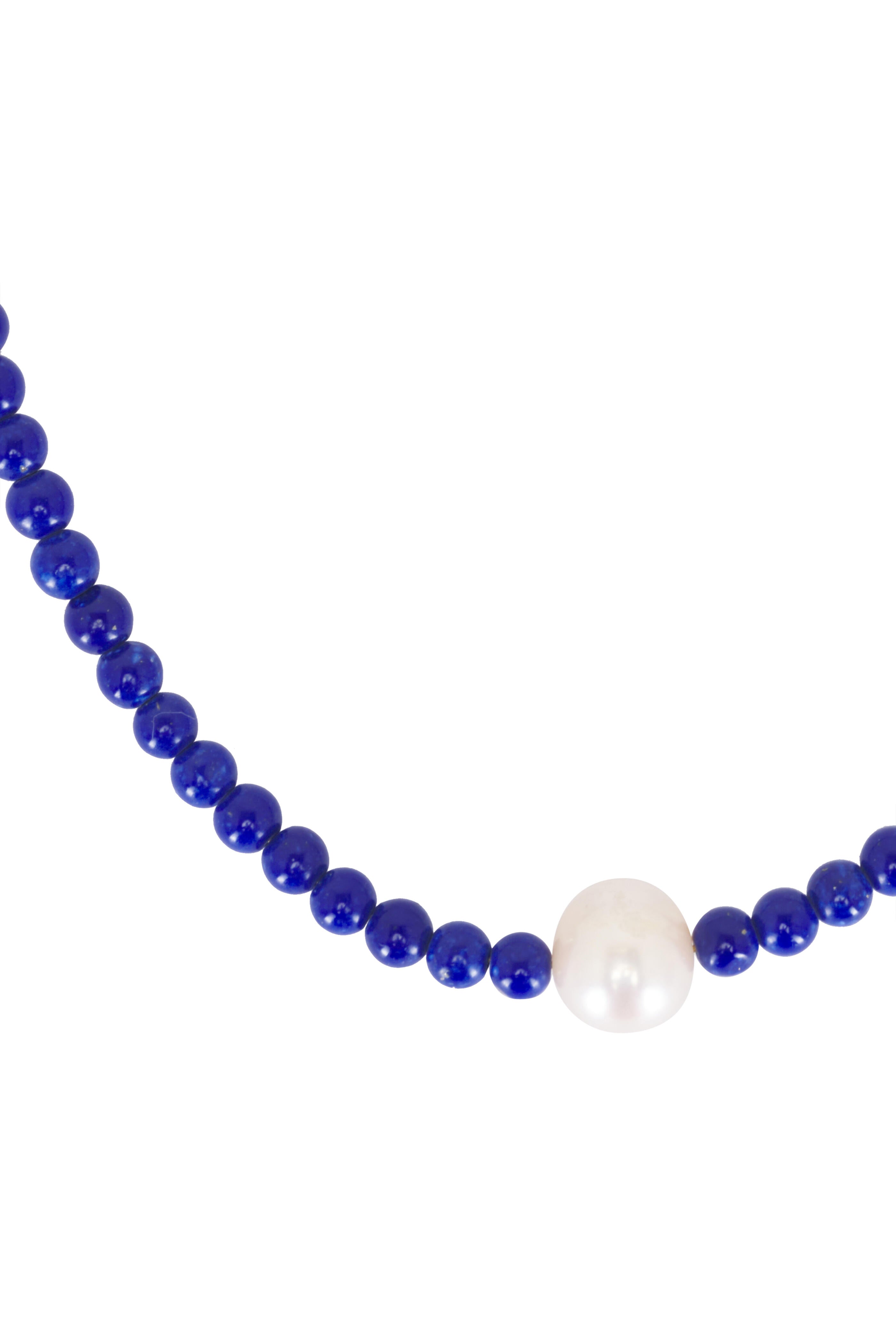 single summer pearl necklace