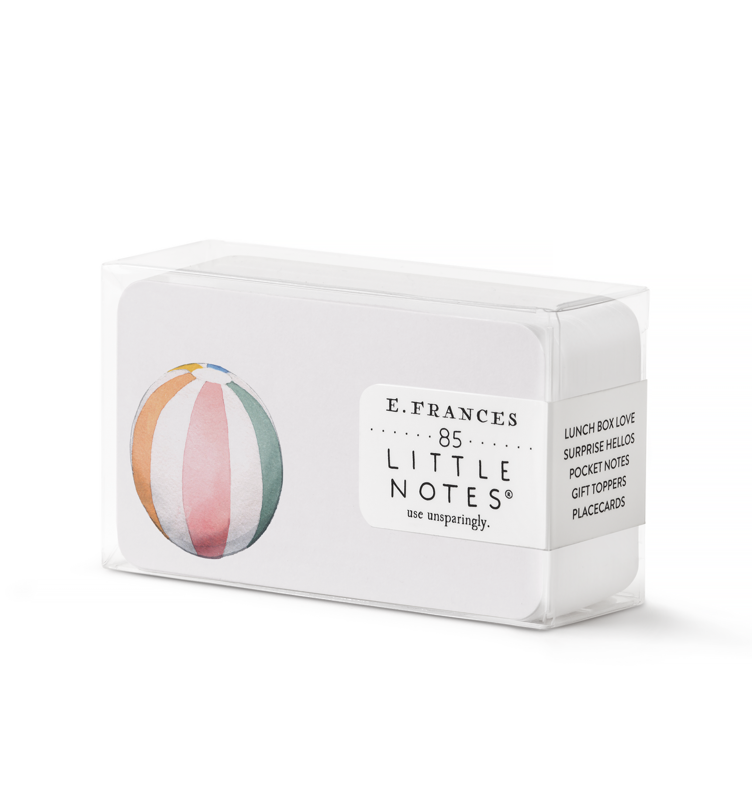 Beach Ball Little Notes® – Boxed Set of 85 Mini Note Cards