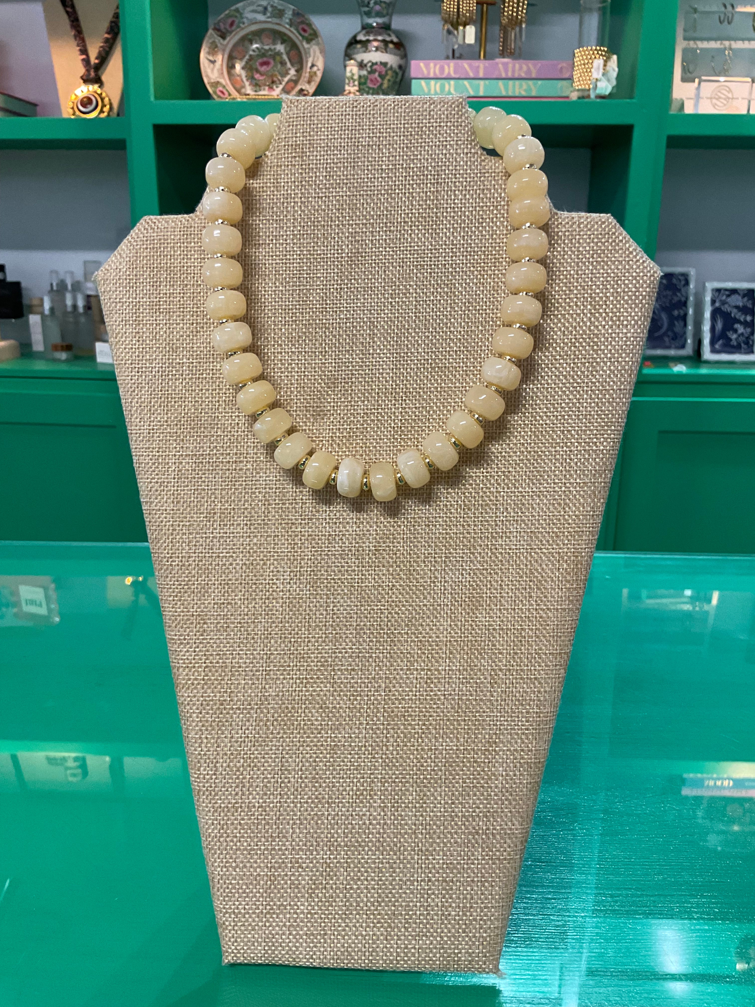 everyday beaded necklace