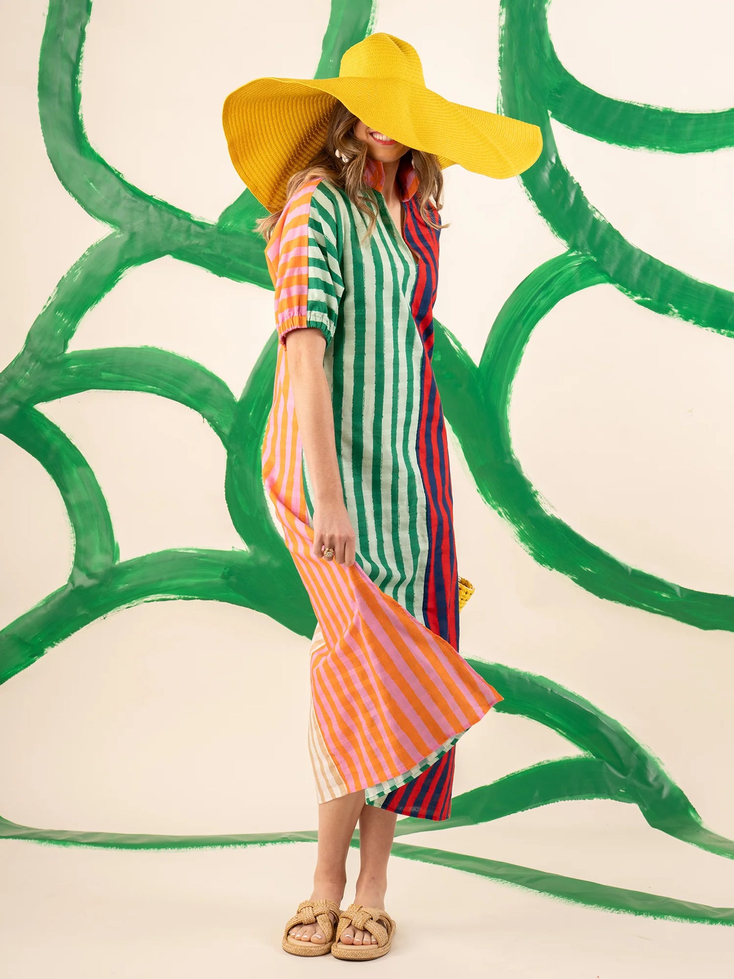 poppy maxi stripe mix