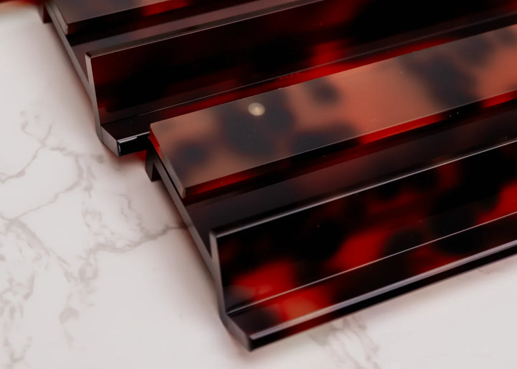 dark tortoise classic acrylic racks