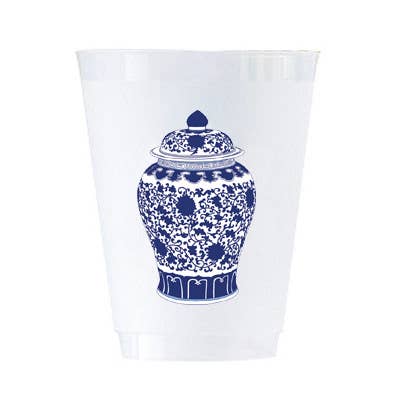 16 oz Shatterproof Cups | Set of 8 | Ginger Jar