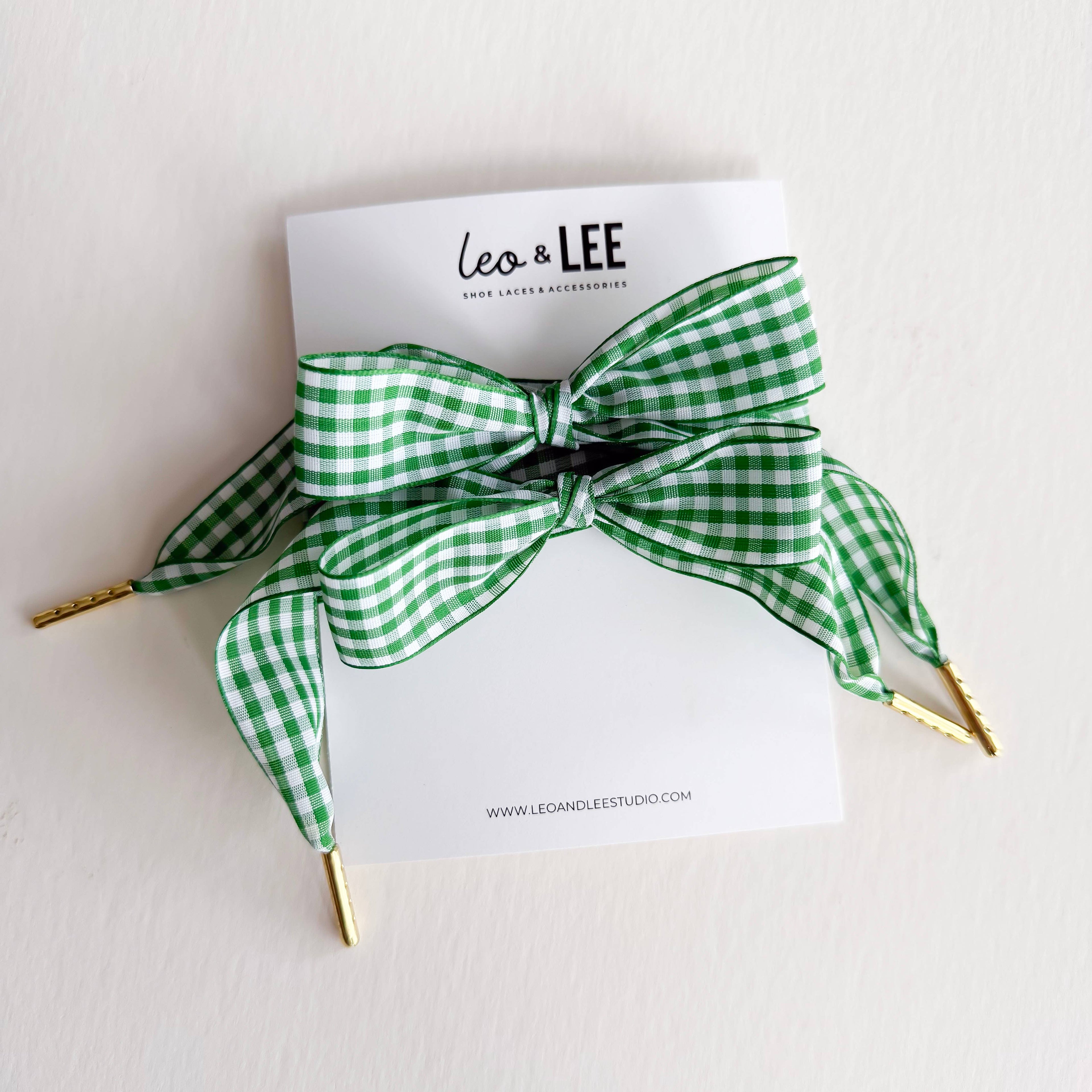 Leo and Lee Gingham and Houndstooth Lace sets 