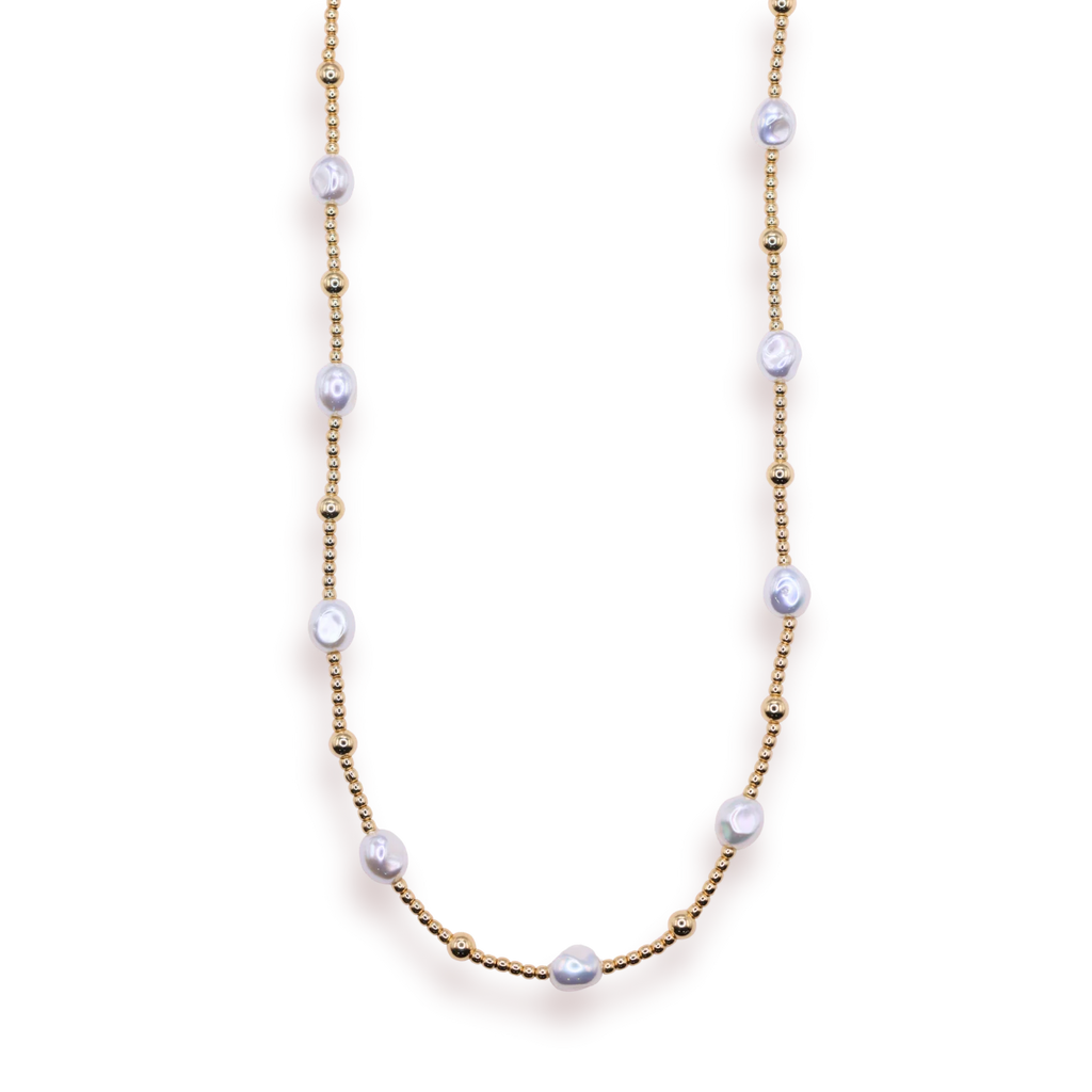 maggie necklace in gold