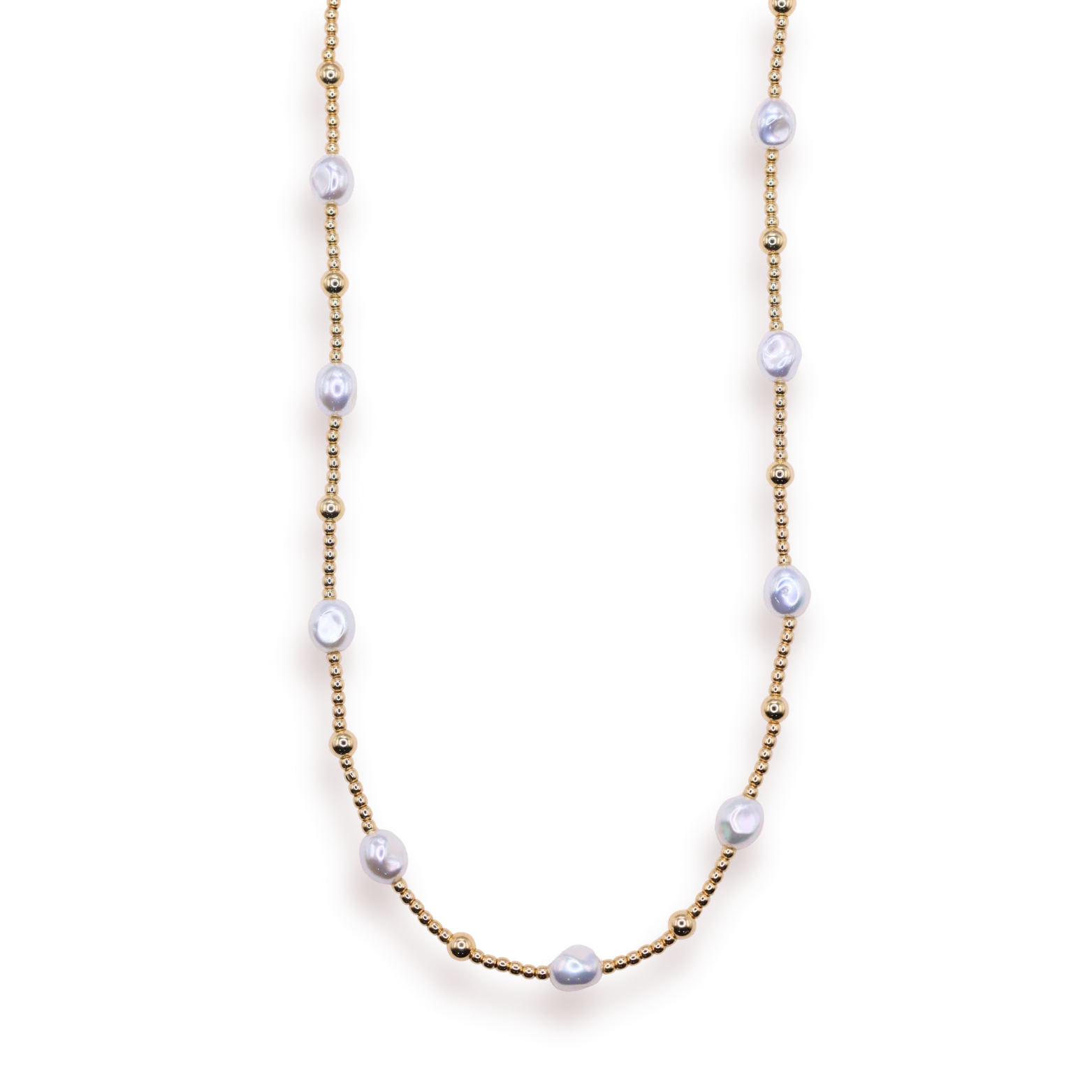 maggie necklace in gold