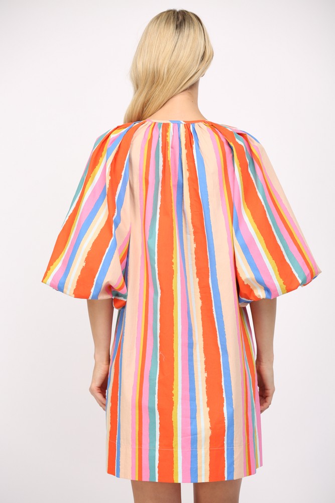 michela stripe dress