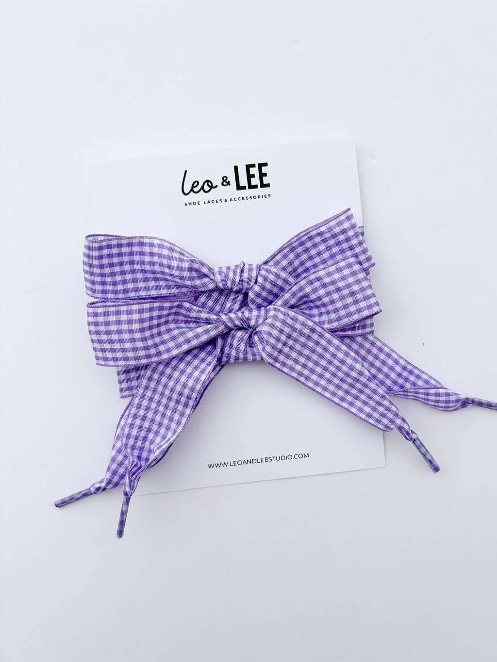 Leo and Lee Gingham and Houndstooth Lace sets 