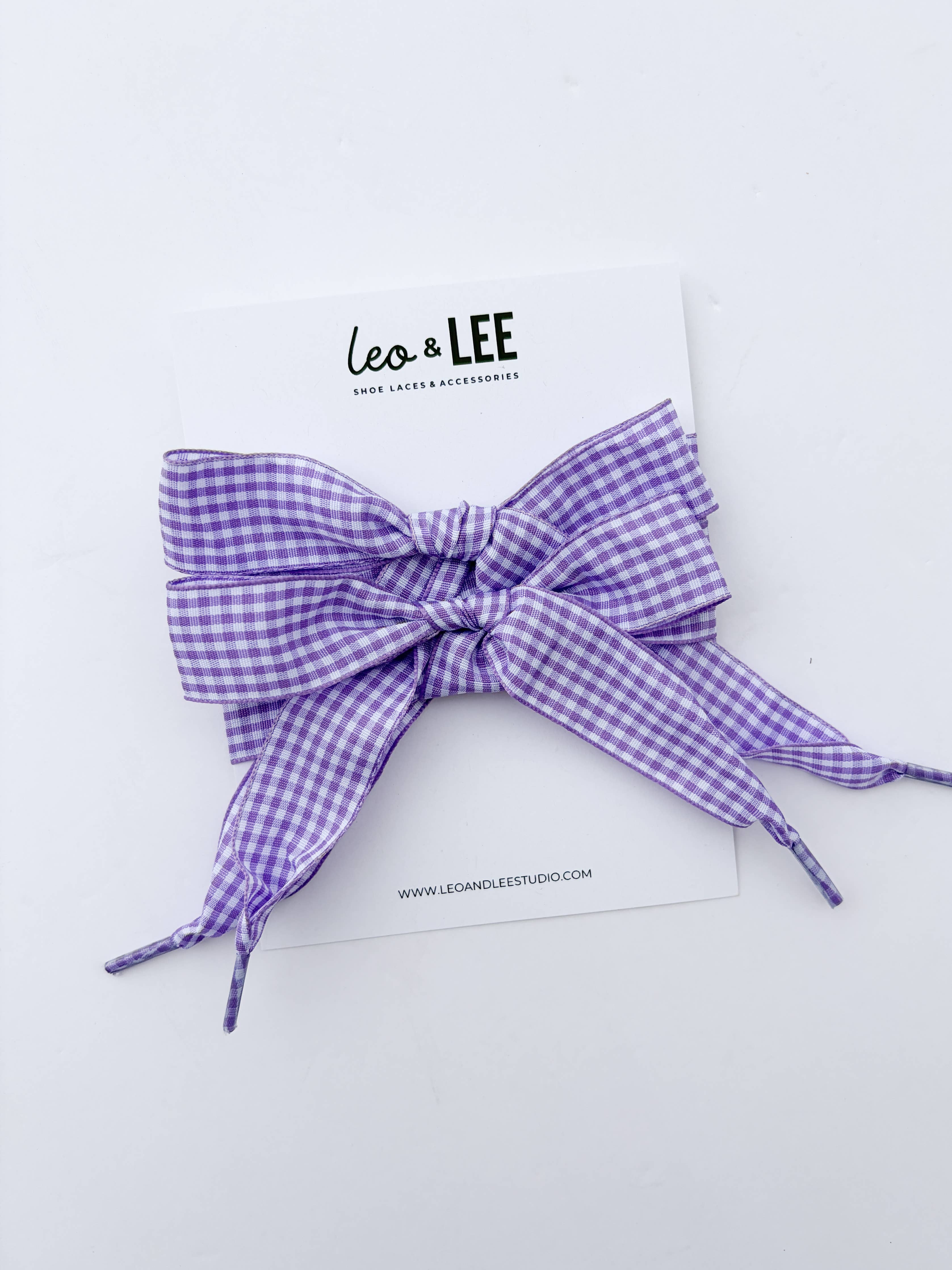 Leo and Lee Gingham and Houndstooth Lace sets 