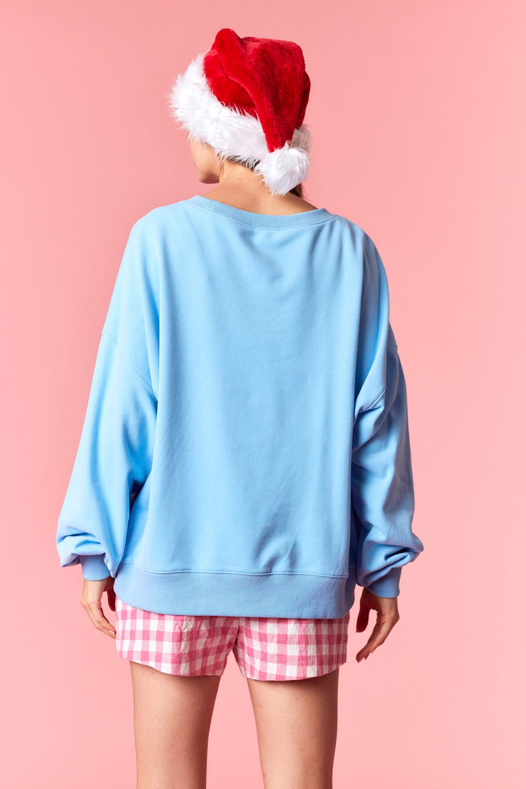 pearl bow sweatshirt