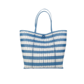 Heavy Load | Lined Paper Stripe in Baby Blue / White
