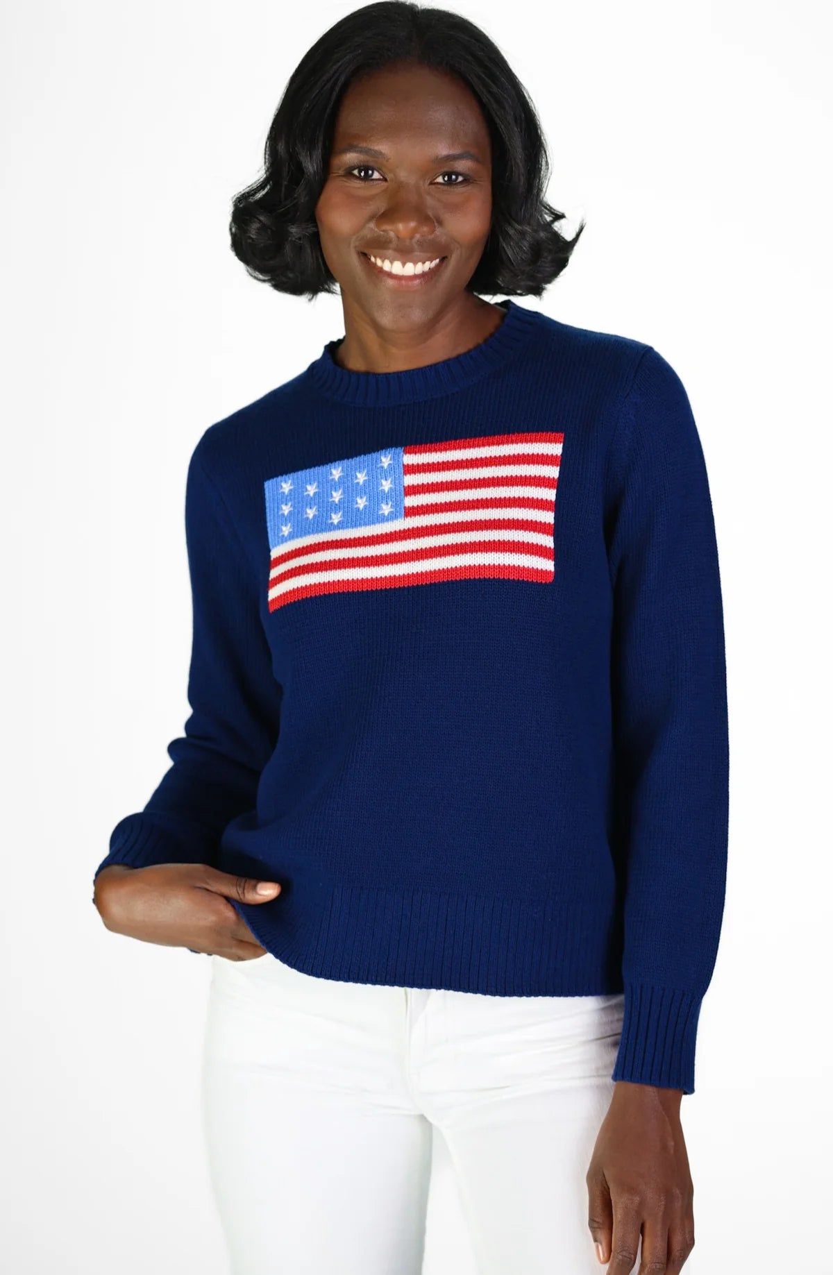 sport crew flag sweater