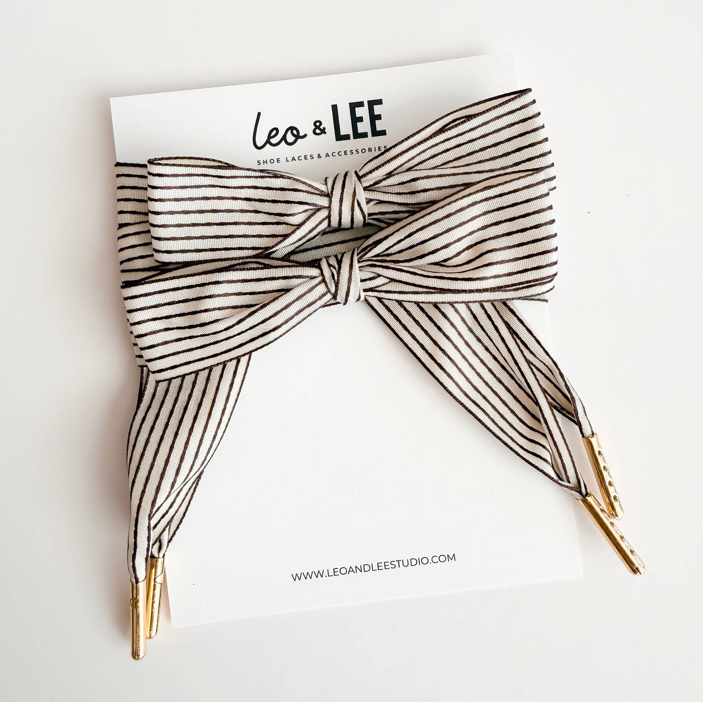 The Heritage Striped Laces | Leo + Lee Striped Lace Sets