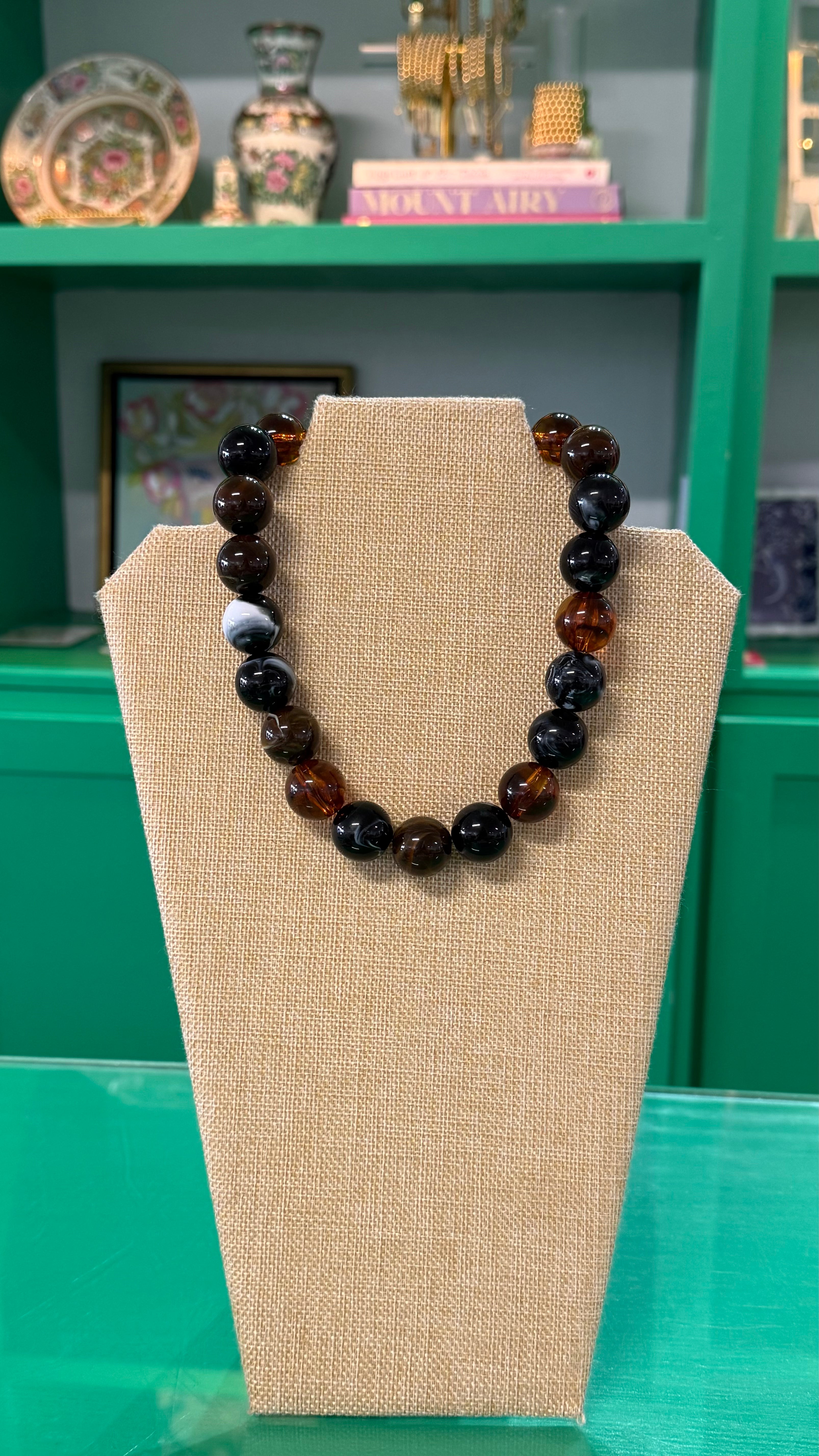 gumball bauble necklace