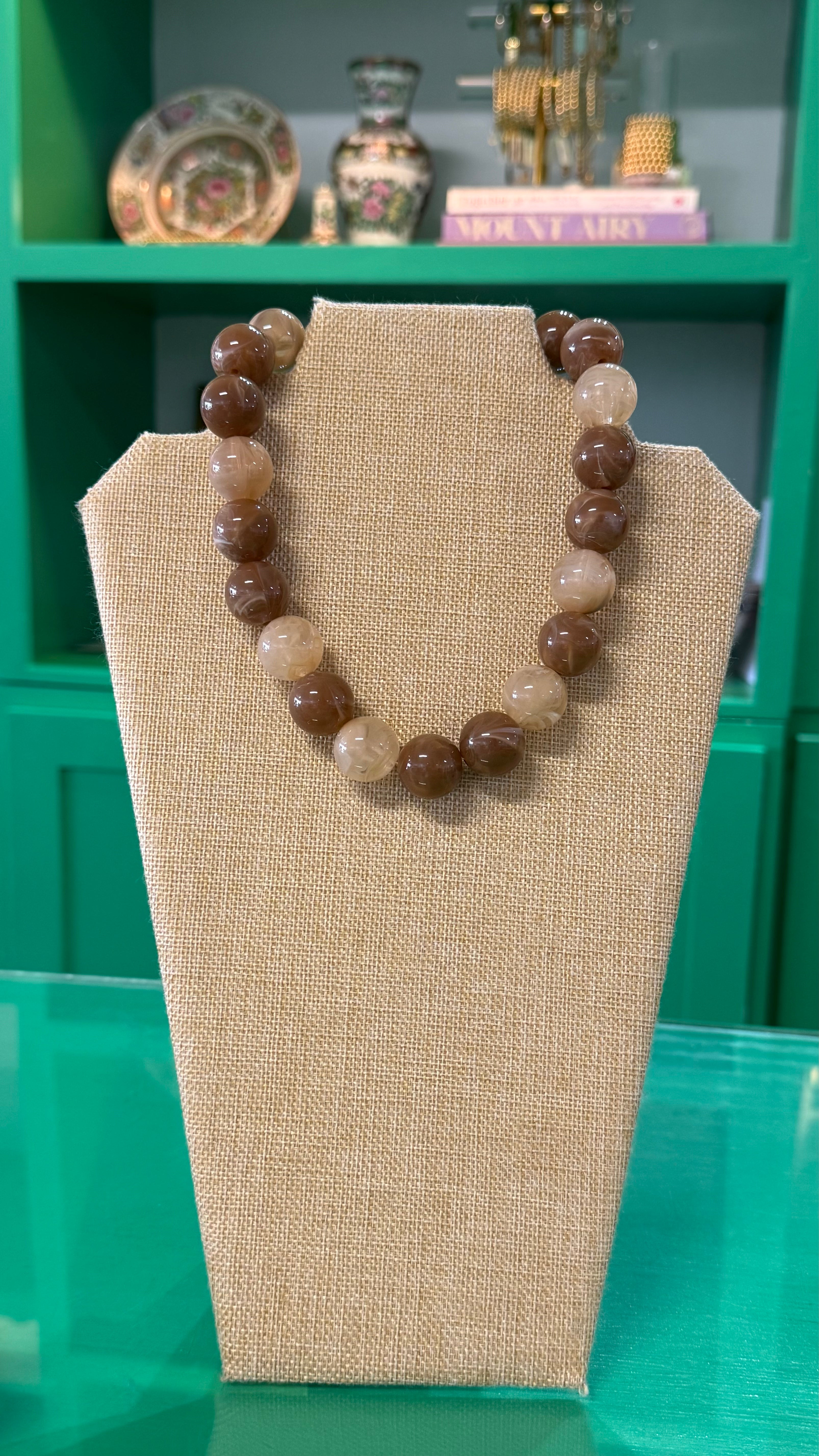 gumball bauble necklace