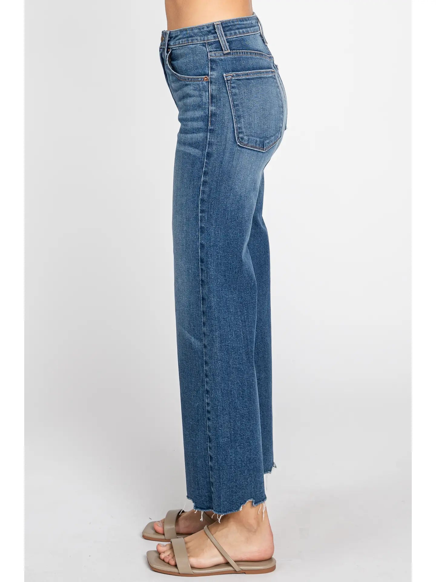 genoa wide leg jean