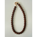 Star Necklace - Small - Brown