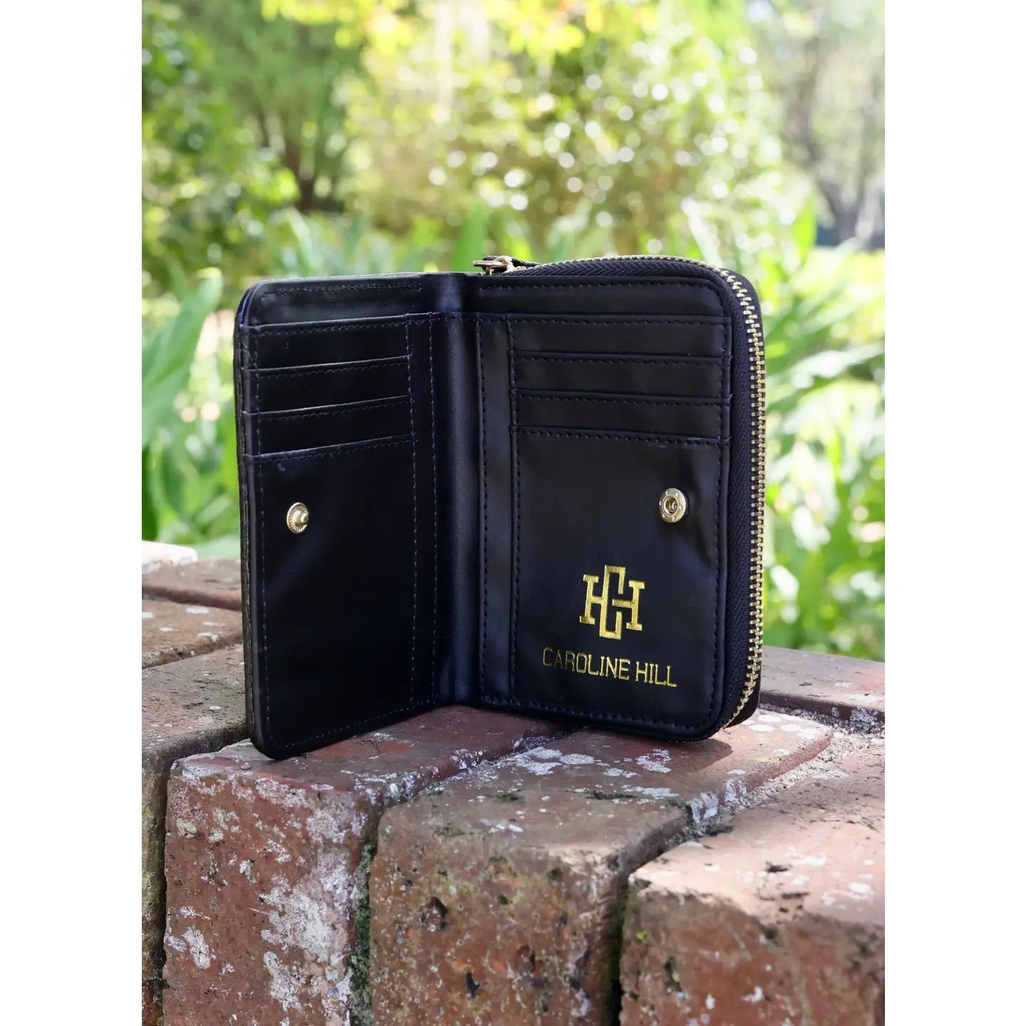 nadine zippered wallet