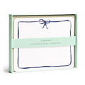 Navy Bow Flat Notes – Boxed Set of 8 Notecards