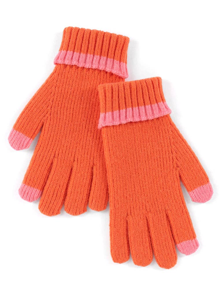 joy gloves orange