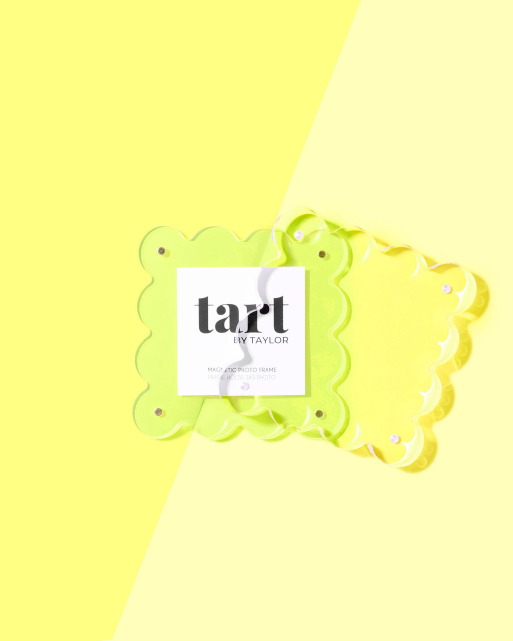 Neon Lime Mini Acrylic Picture Frame