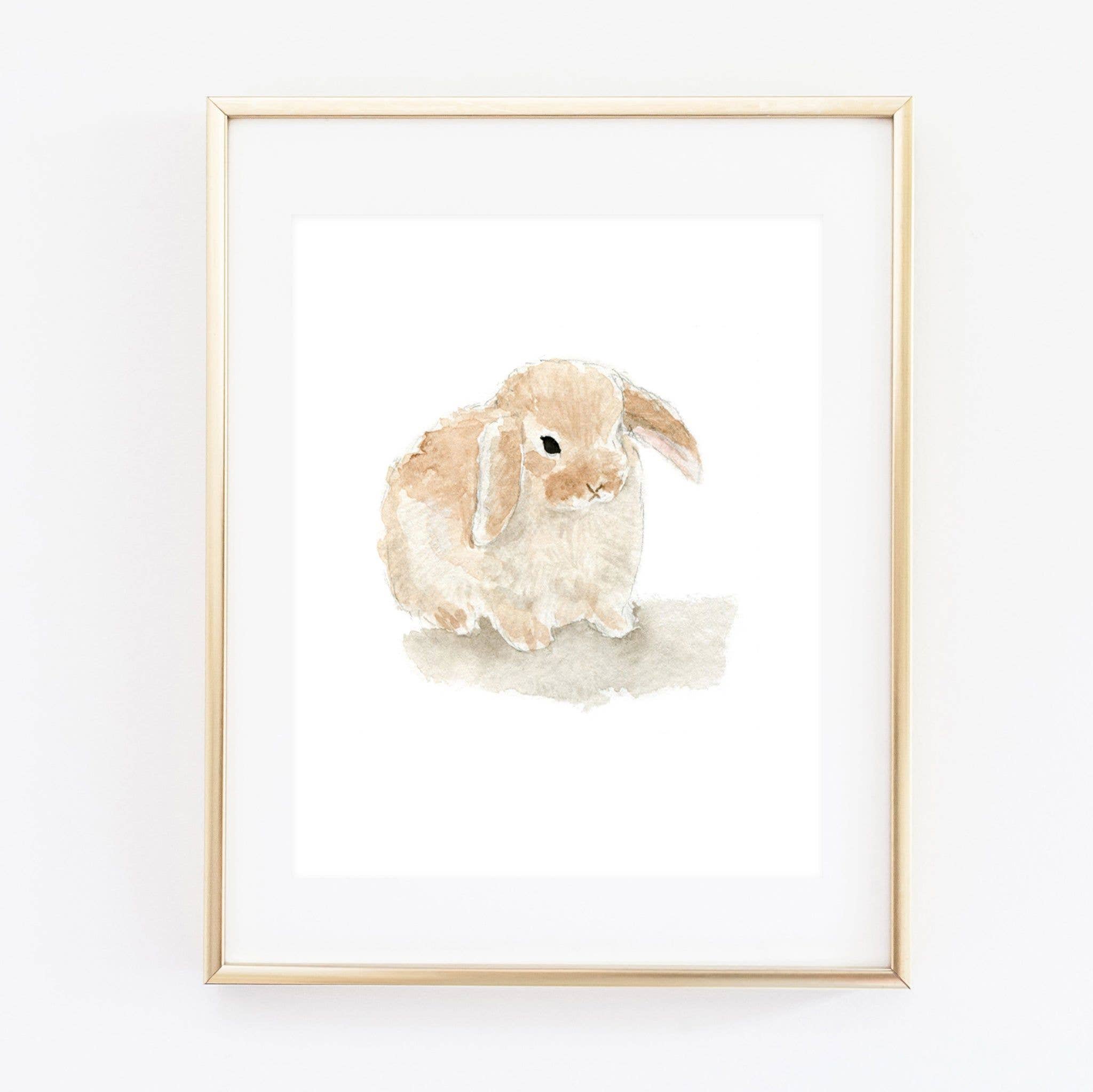 Bunny art print