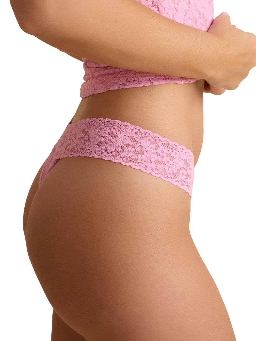 signature lace original rise thong