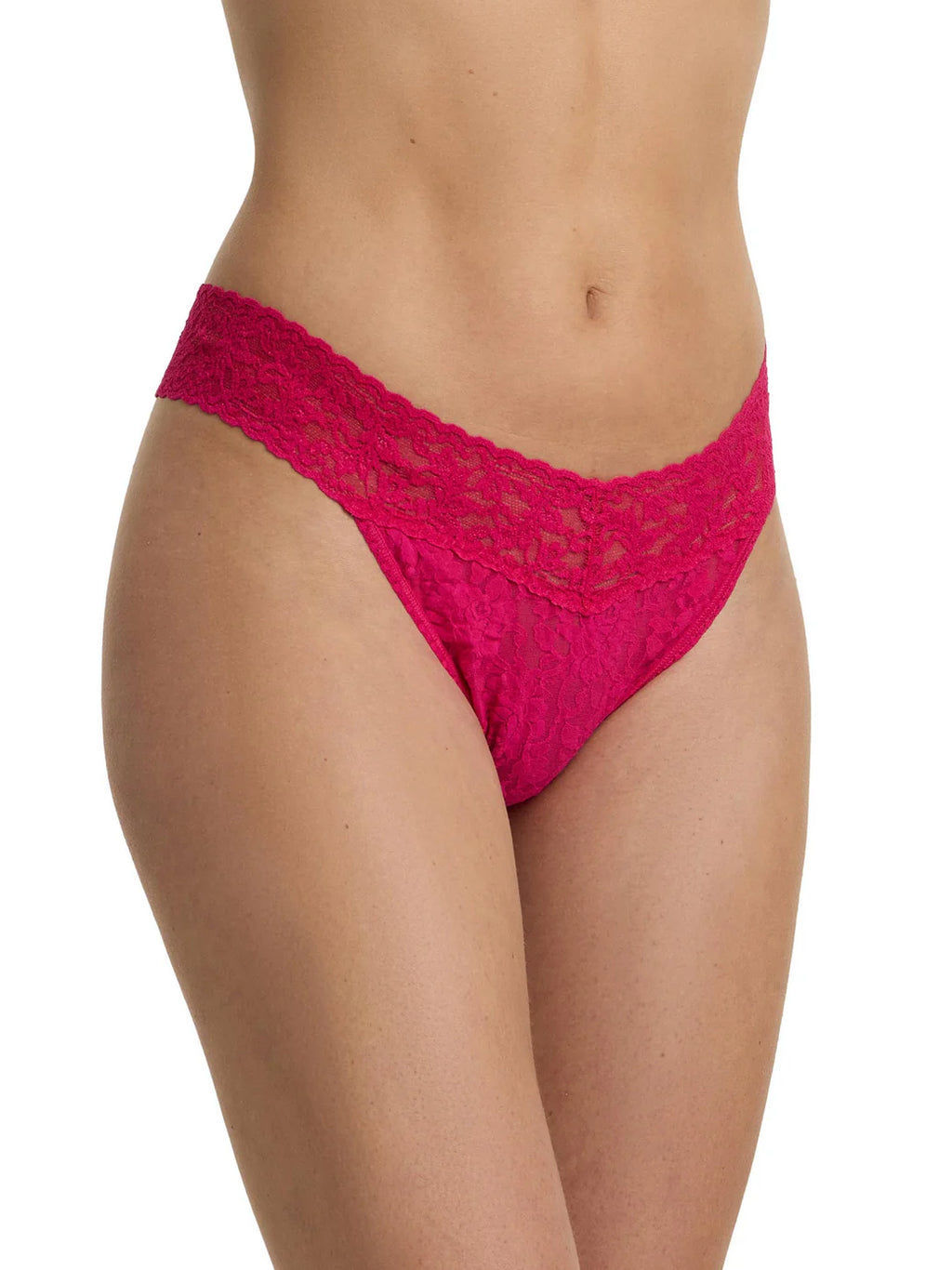 signature lace original rise thong