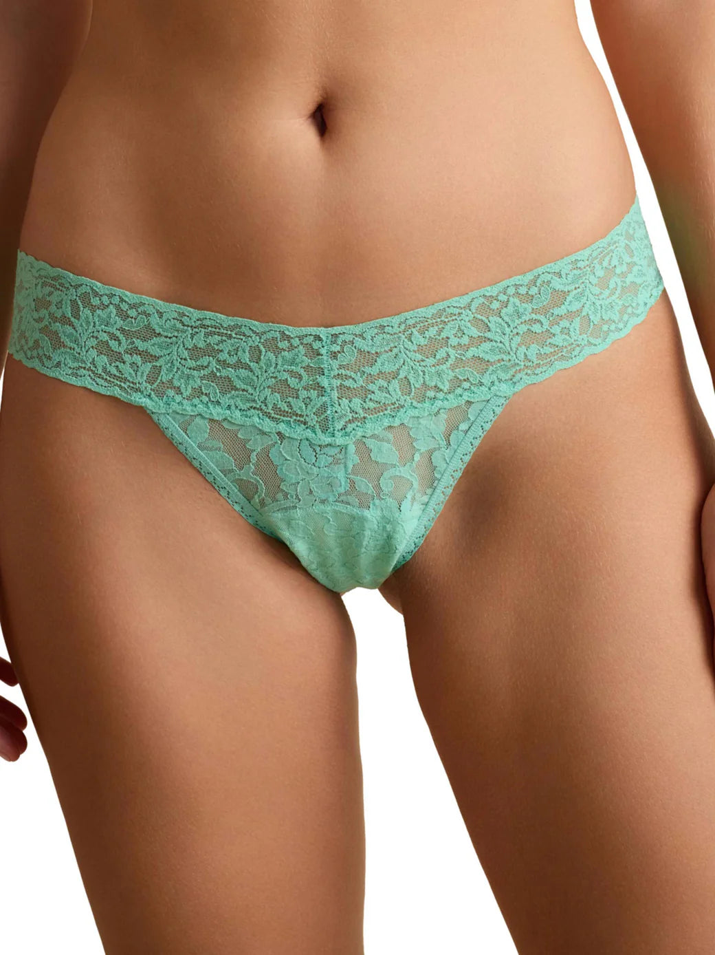 signature lace original rise thong