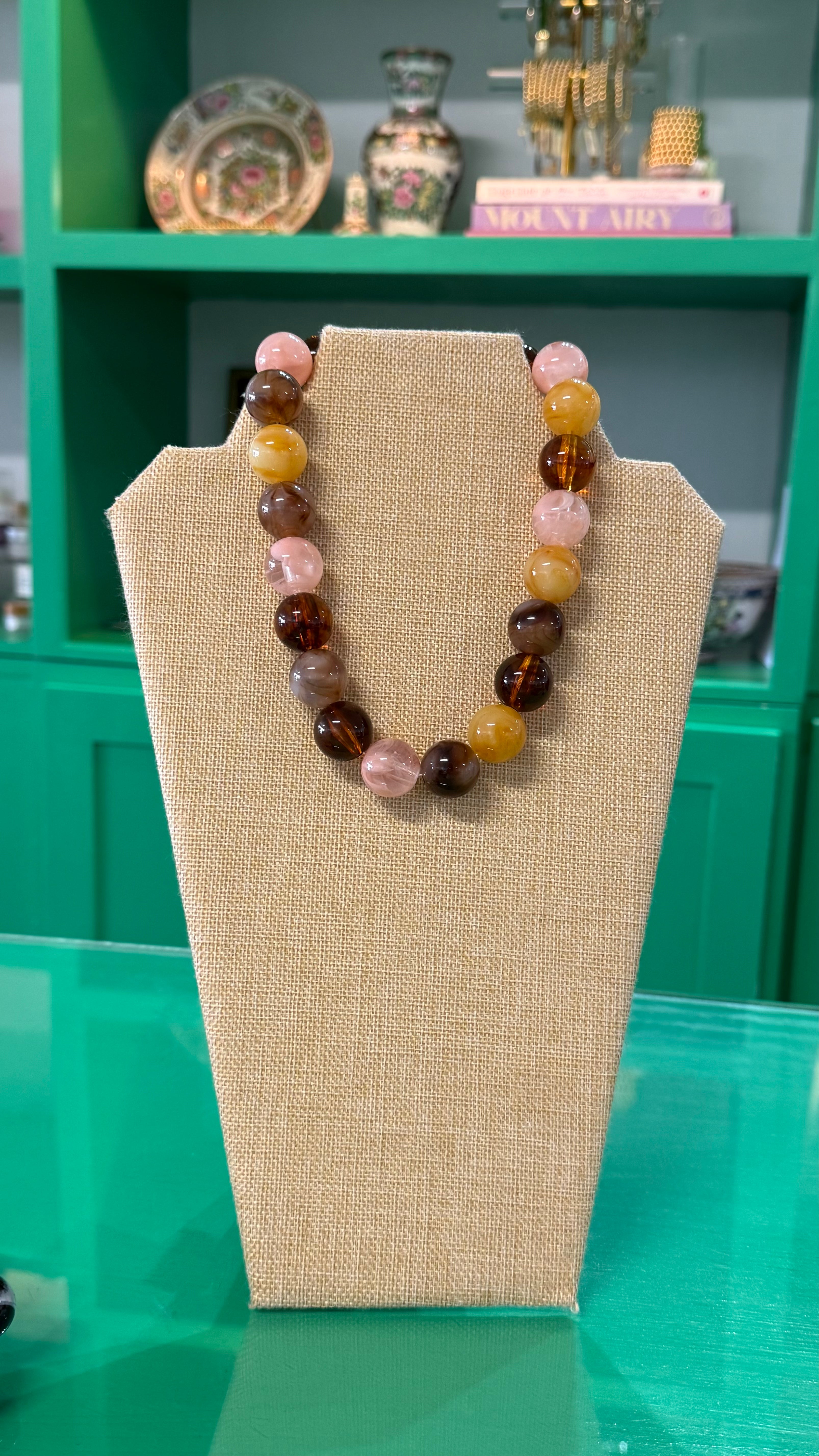 gumball bauble necklace