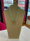 charm beaded necklace