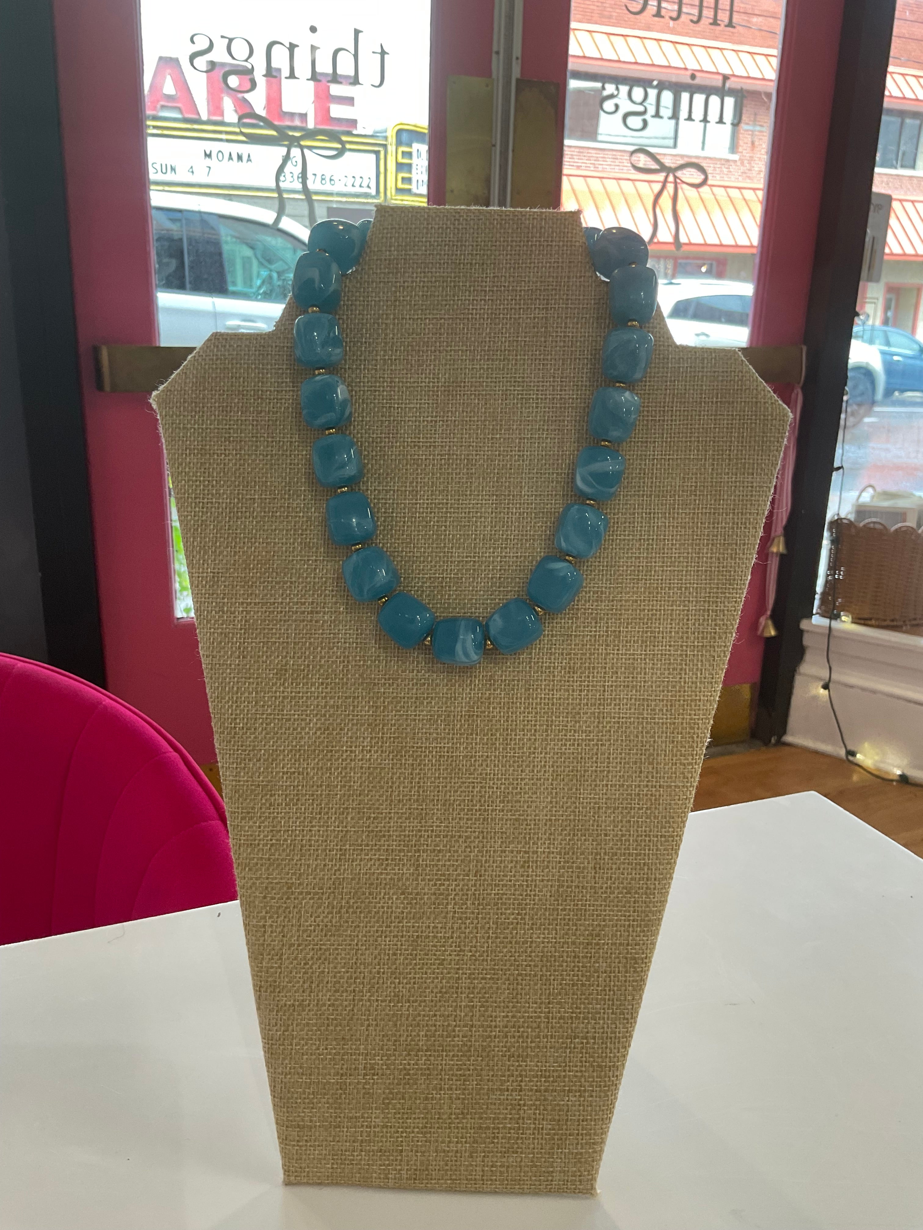 talia beaded necklace