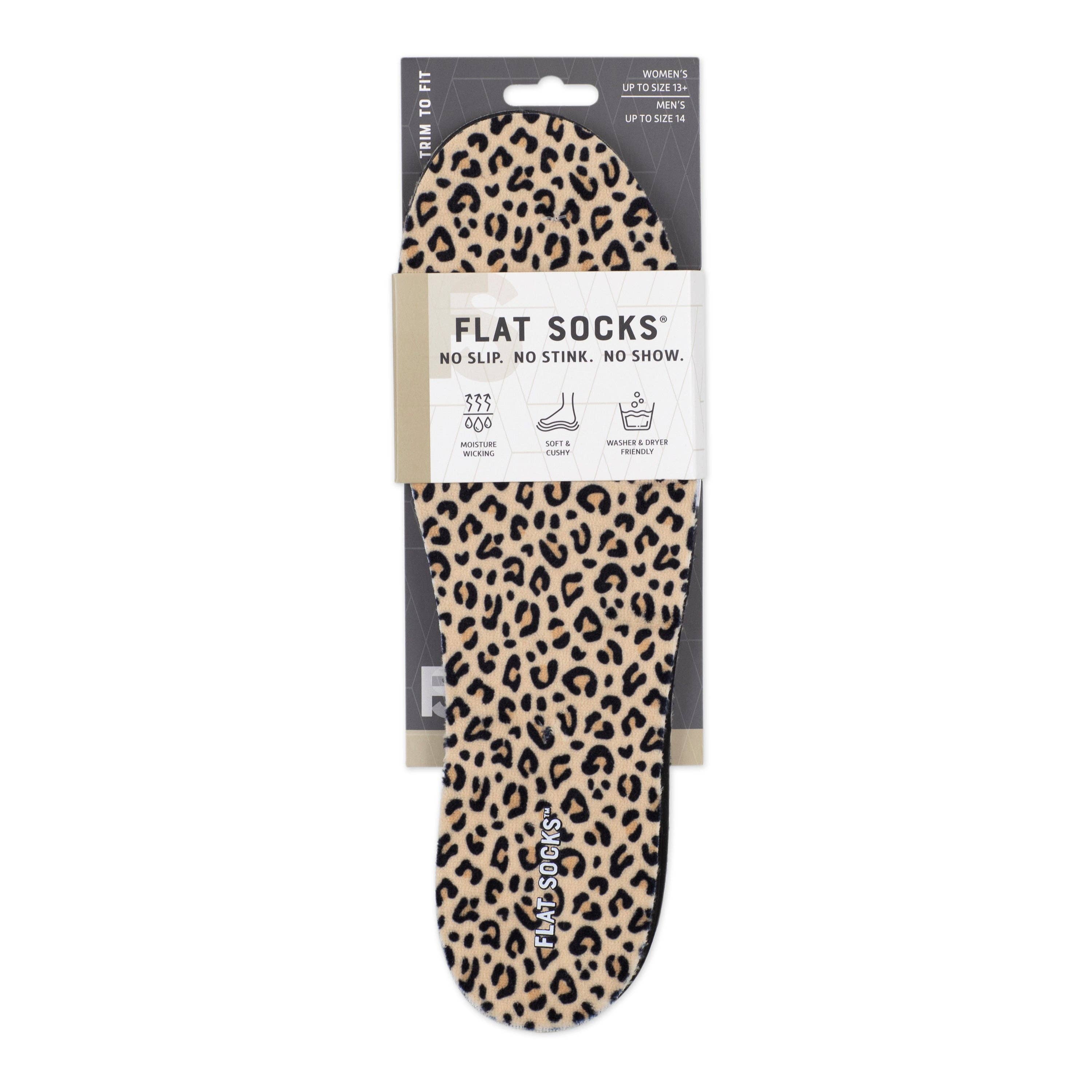 Leopard Print FLAT SOCKS