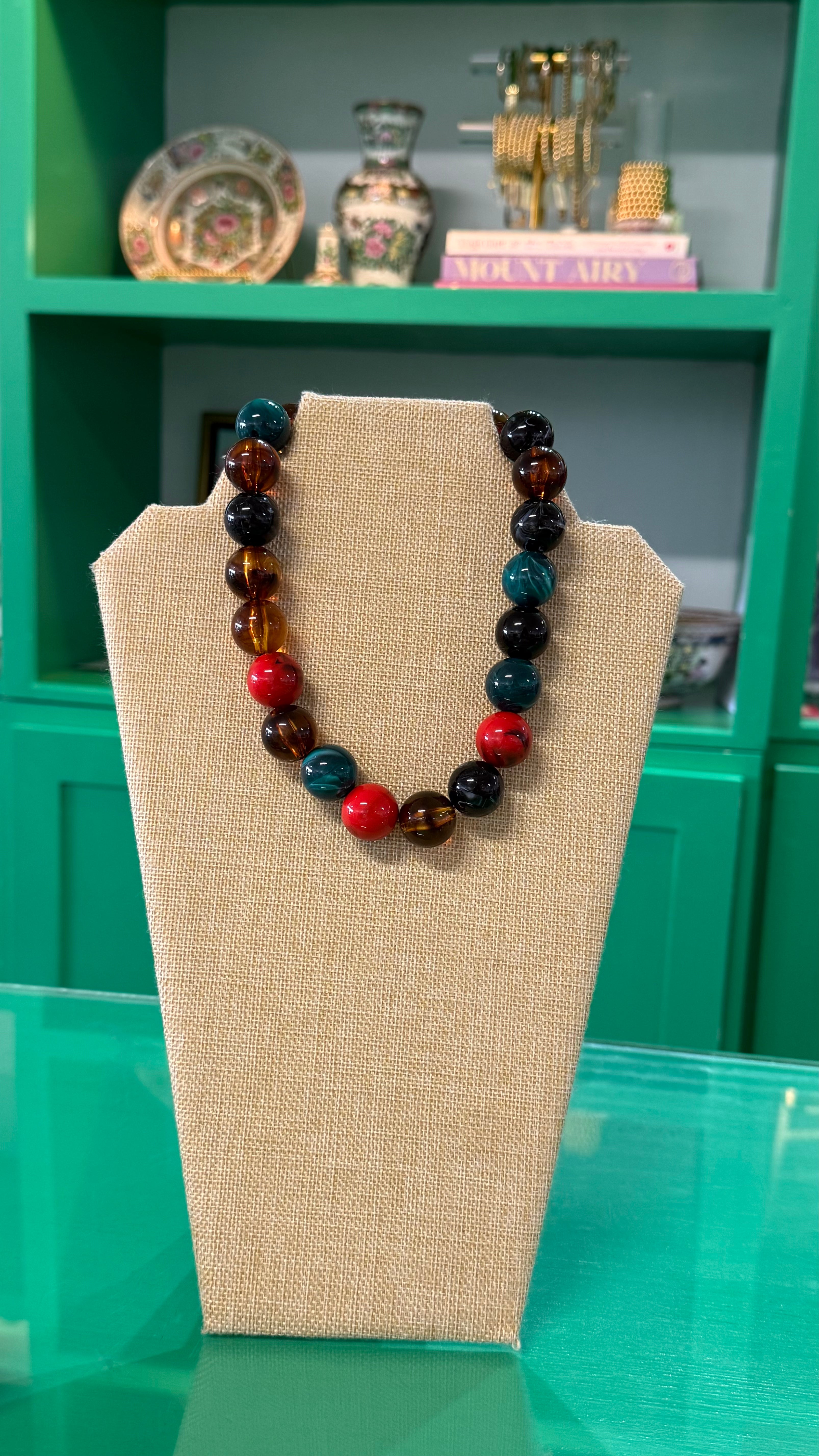 gumball bauble necklace