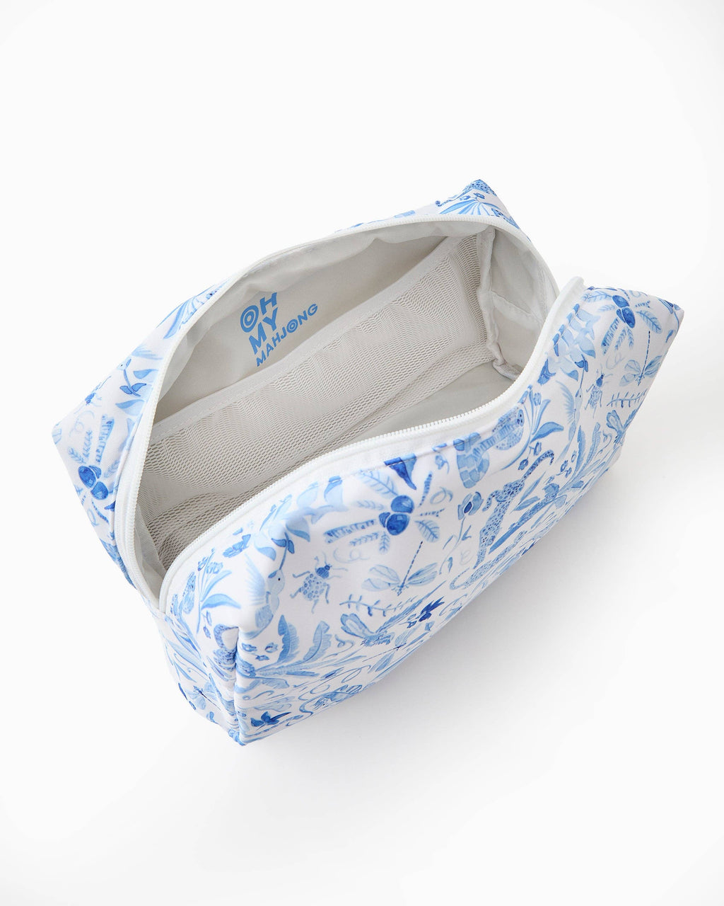 Amazon Blue Tile Storage Bag x Catherine Cartie Collab