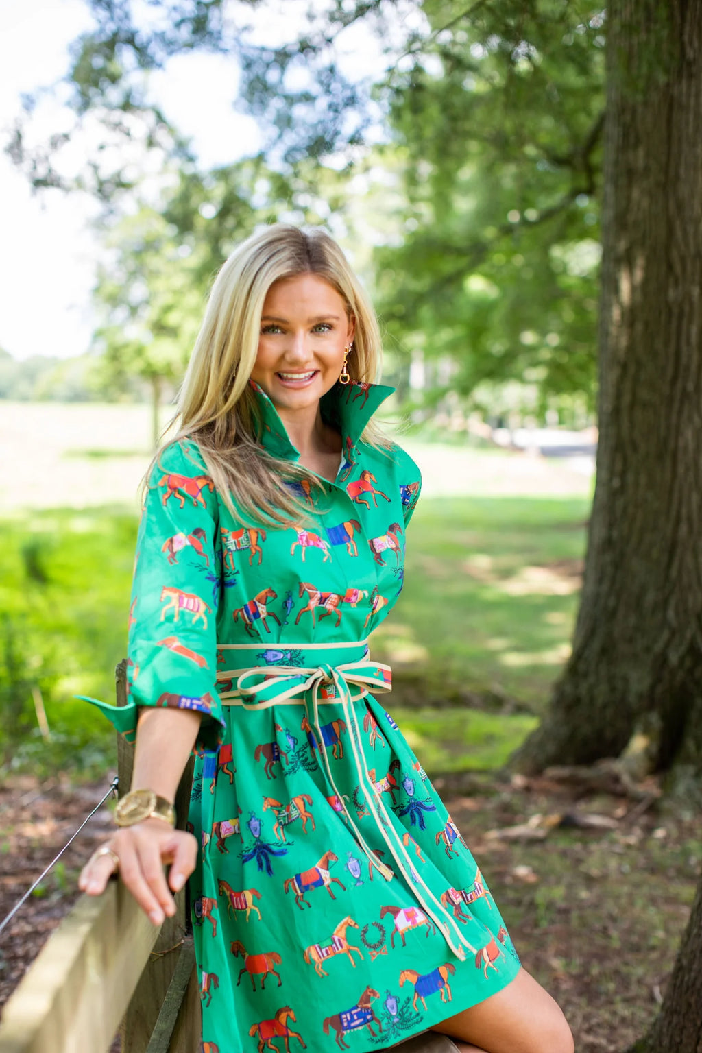 high horse ruthie shirt dress