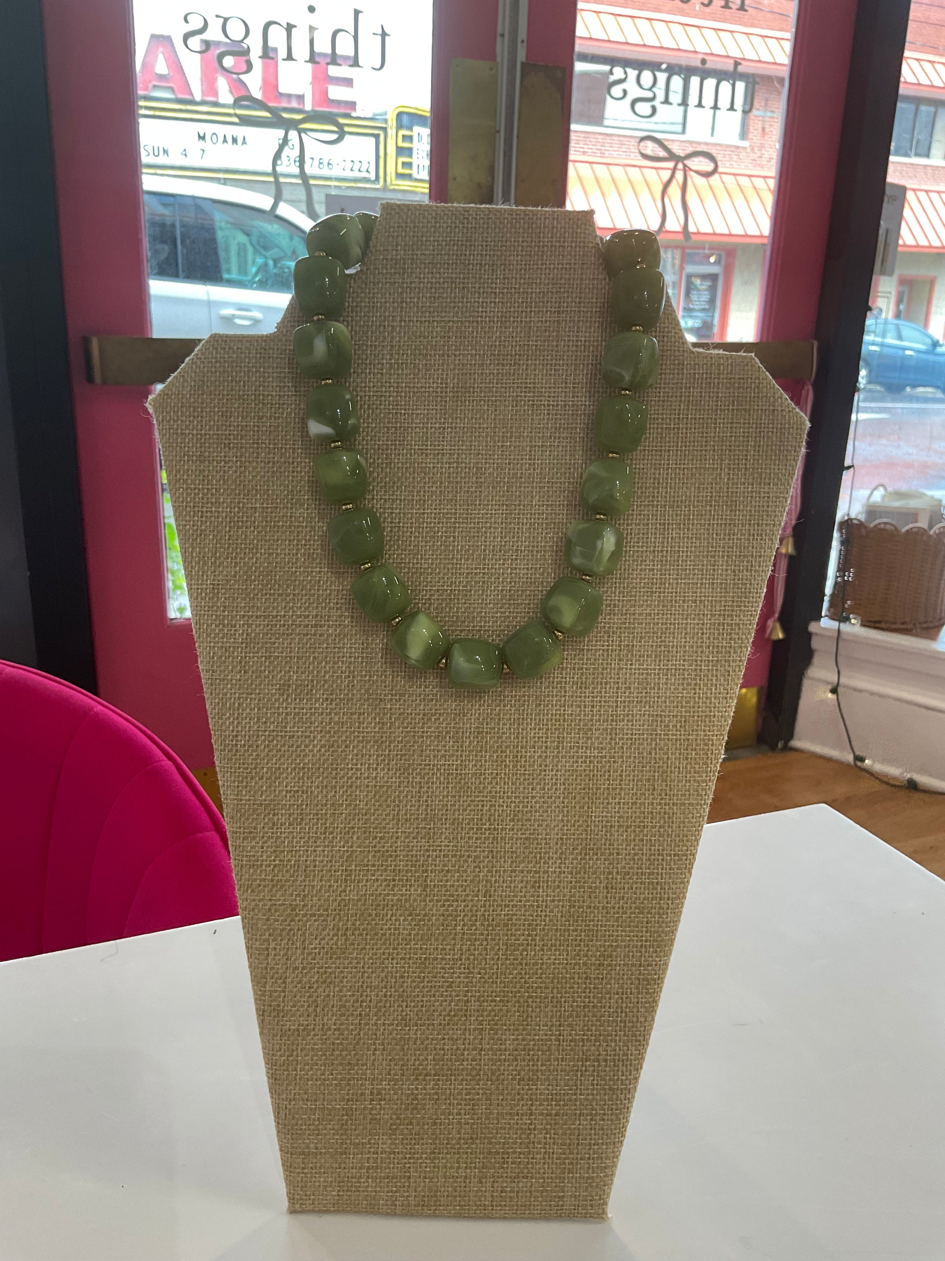 talia beaded necklace