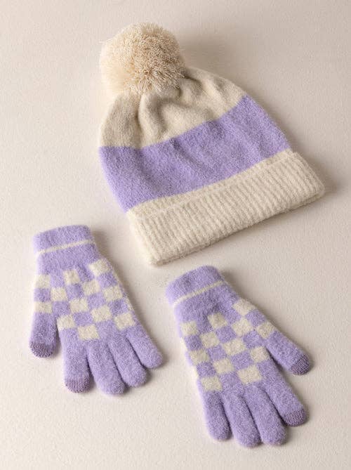 tanner gloves lilac