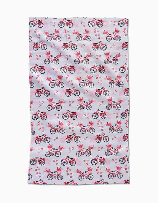 Love Bikes Tea Towel