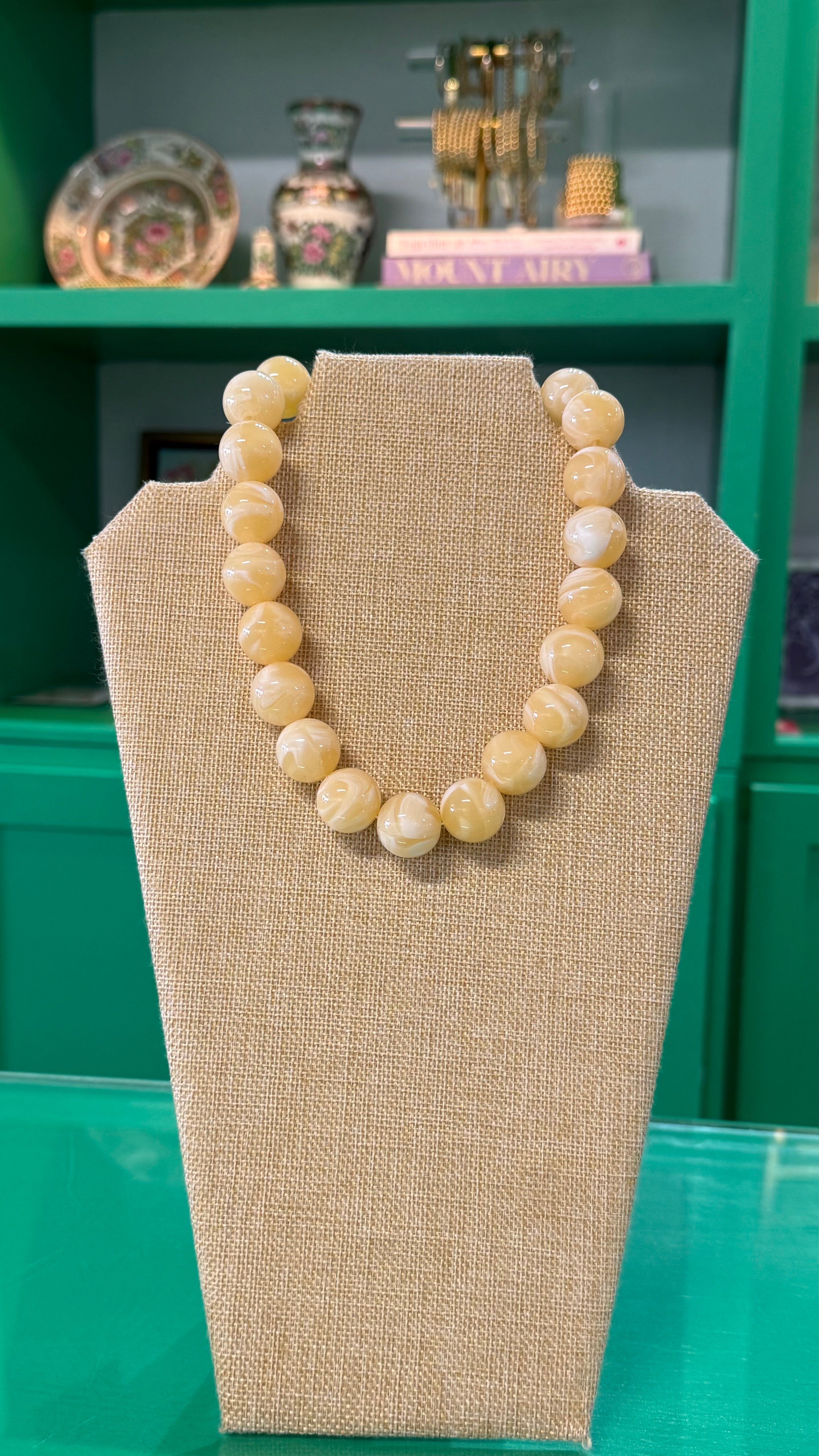 gumball bauble necklace