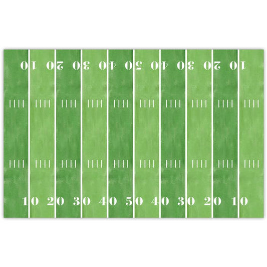 Handpainted Football Field Placemat